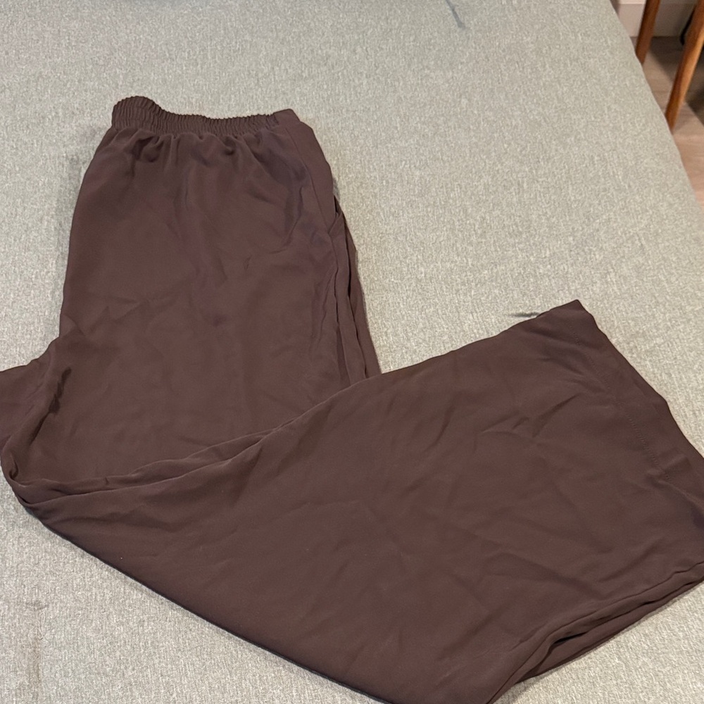 Women's Elegant Brown Trousers